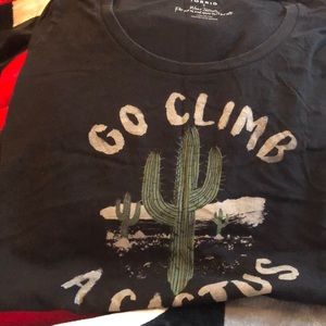 Go climb a catus shirt